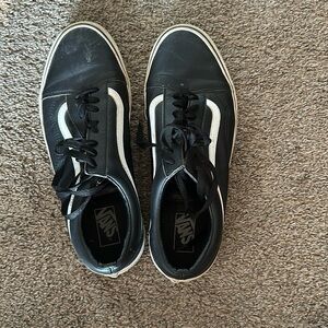 Vintage Leather Vans